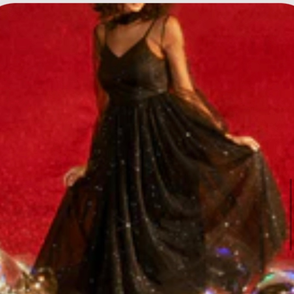 ModCloth Sheer Glitter Dress